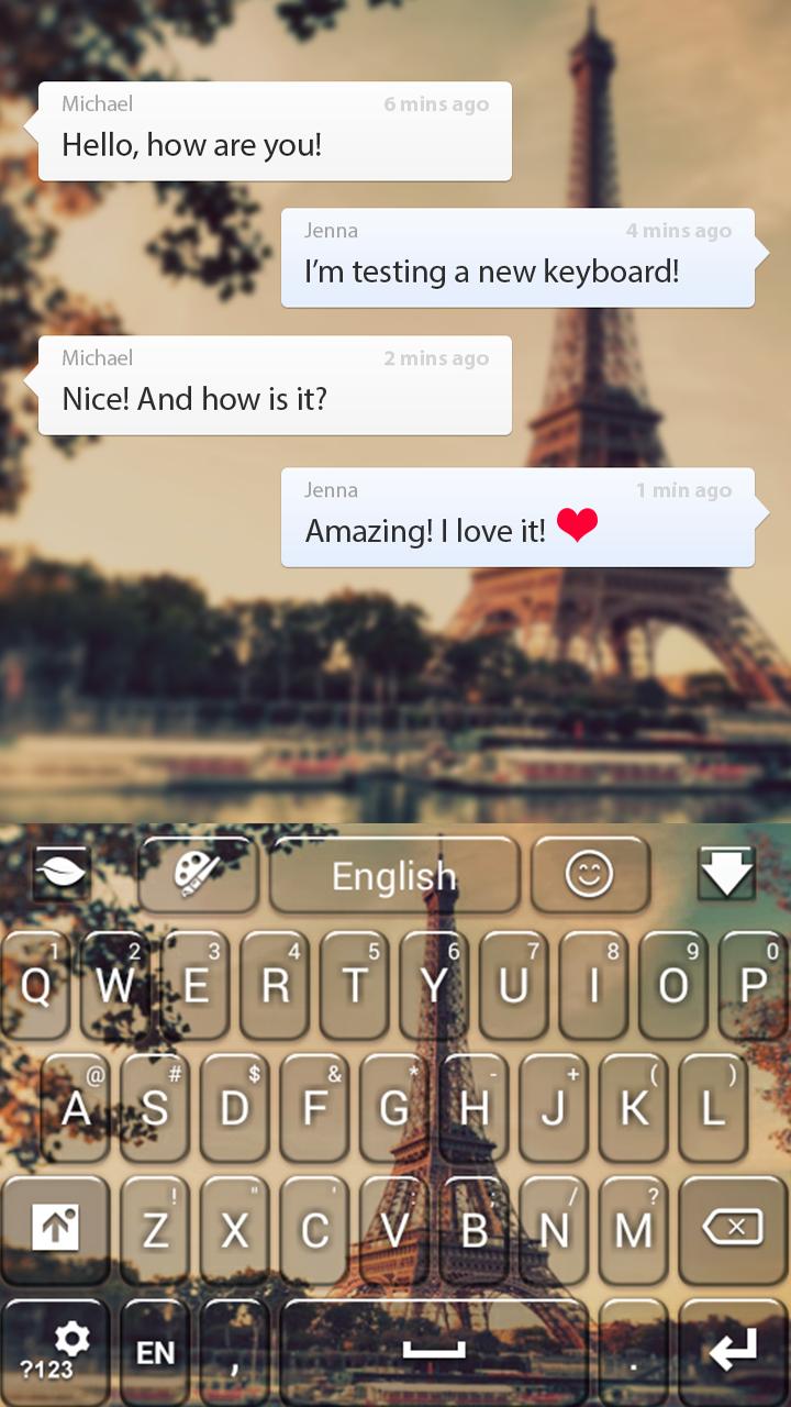 Eiffel Tower Keyboard