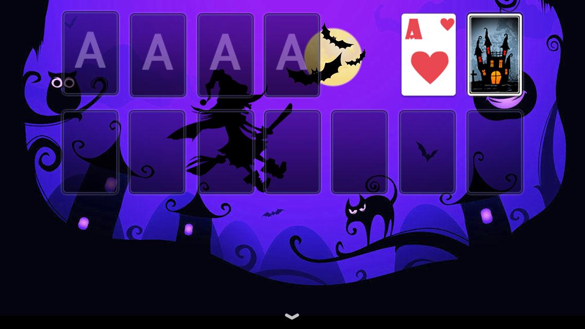 Solitaire HalloweenParty Theme