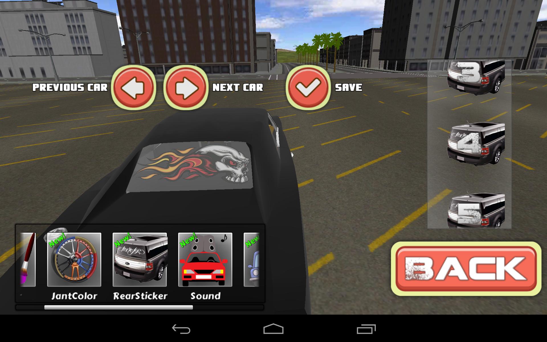 Cars Modified Simulator