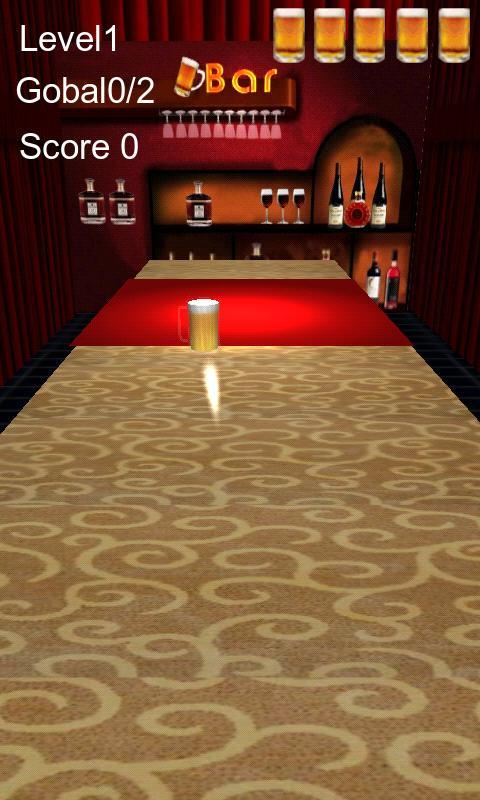 Beer Pushing Game 3D