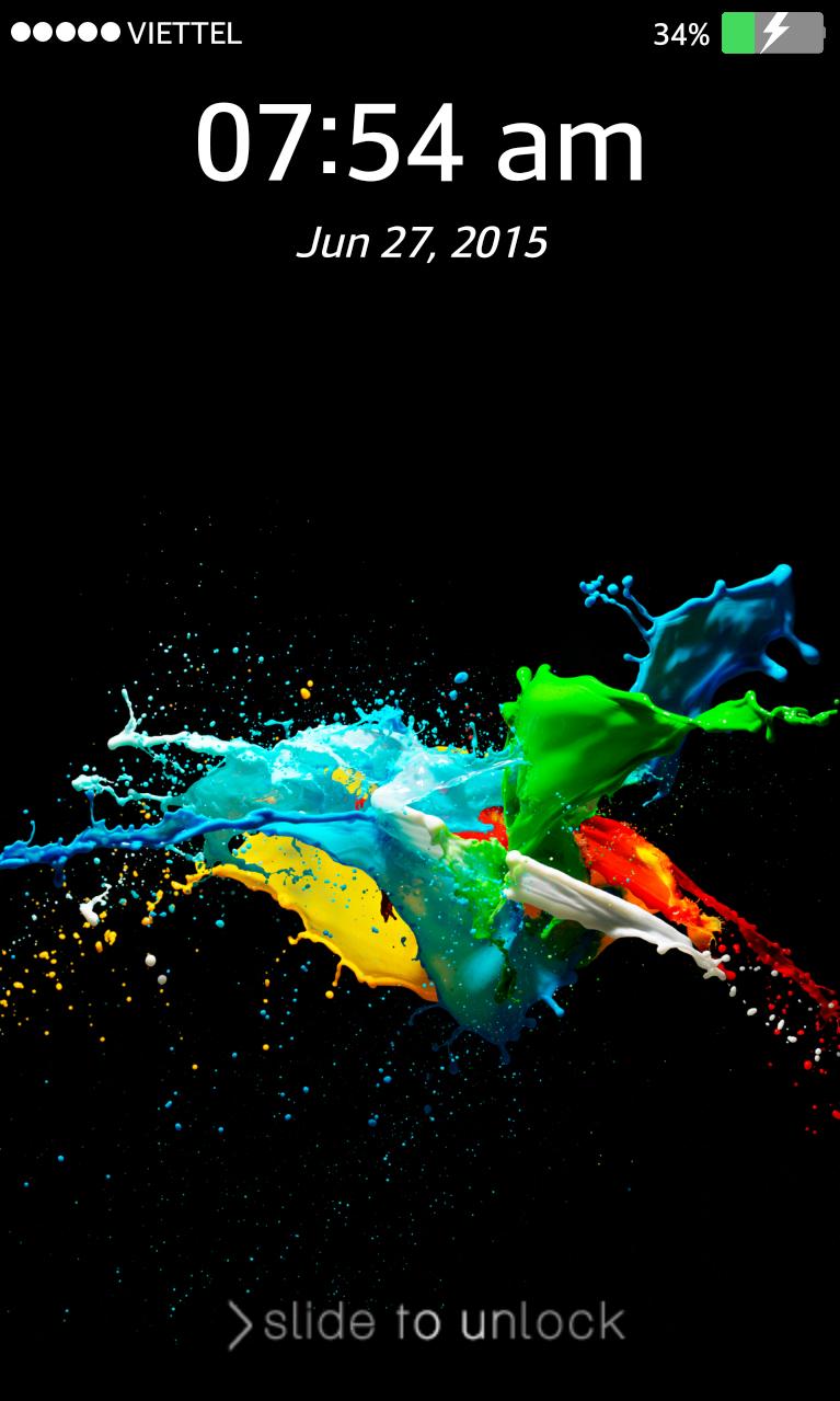 Lock screen Wallpaper: OPPO R7