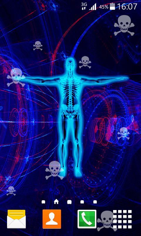 Skeleton Live Wallpaper