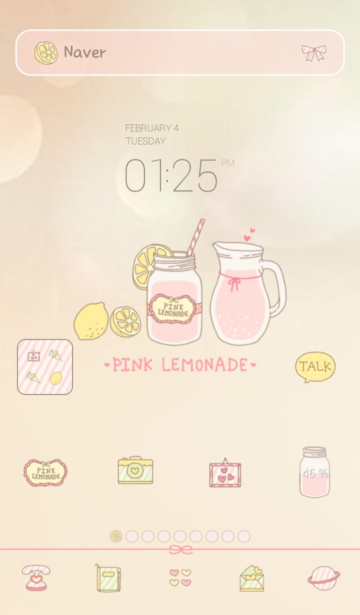 pink lemonade dodol theme