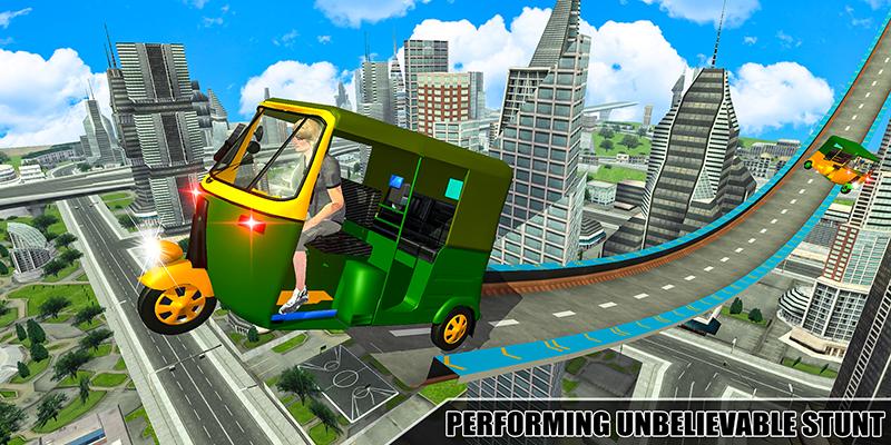 Tuk Tuk Rickshaw Stunts Driver 2019