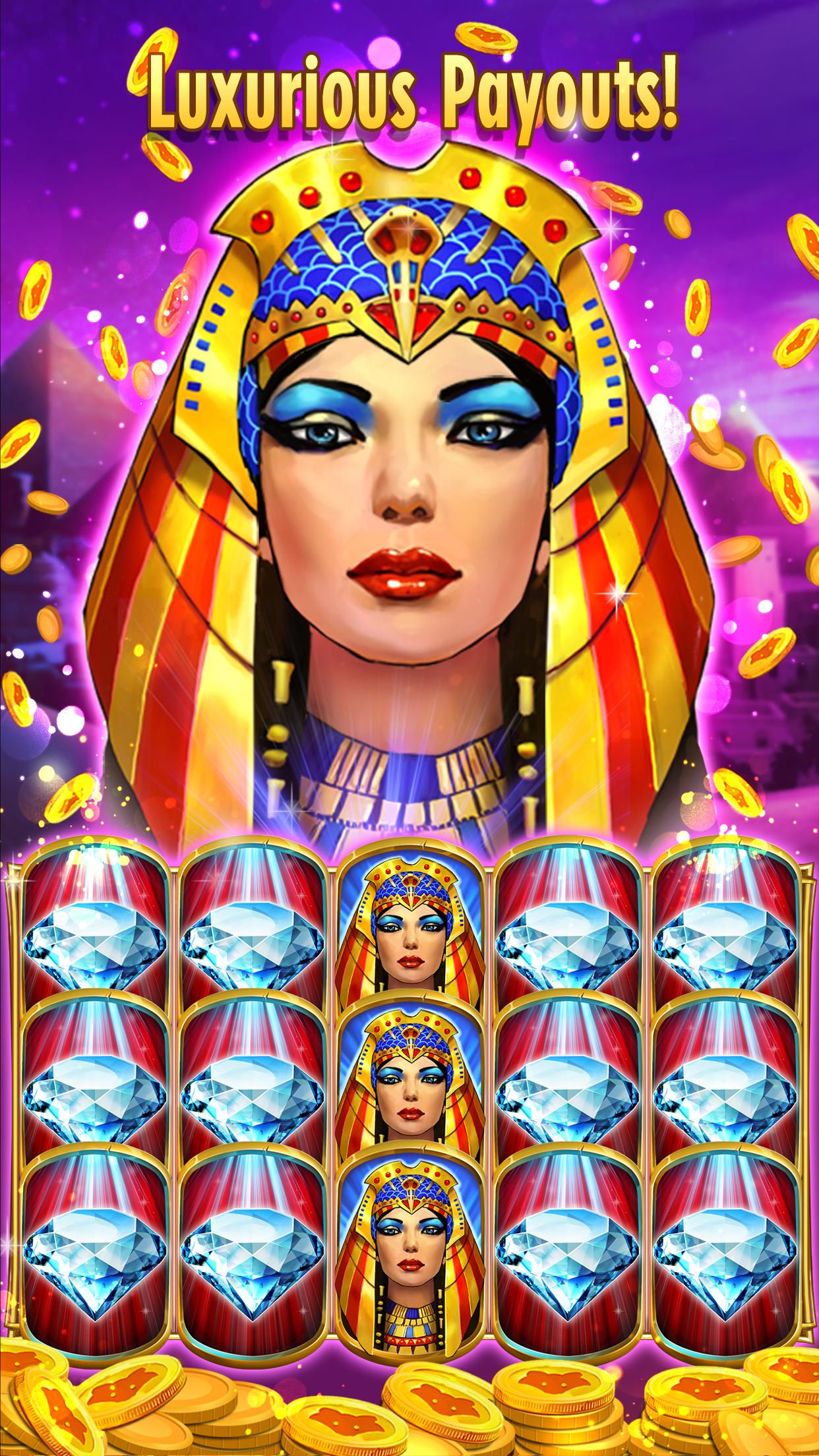 Egyptian Queen Casino Slots!