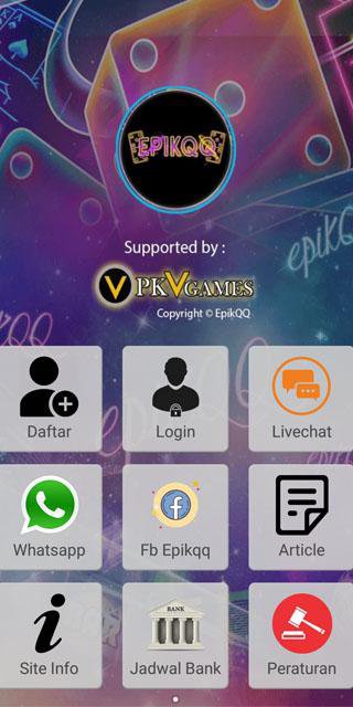 EpikQQ - Pkv Games Domino 99, Domino QQ, Bandarq