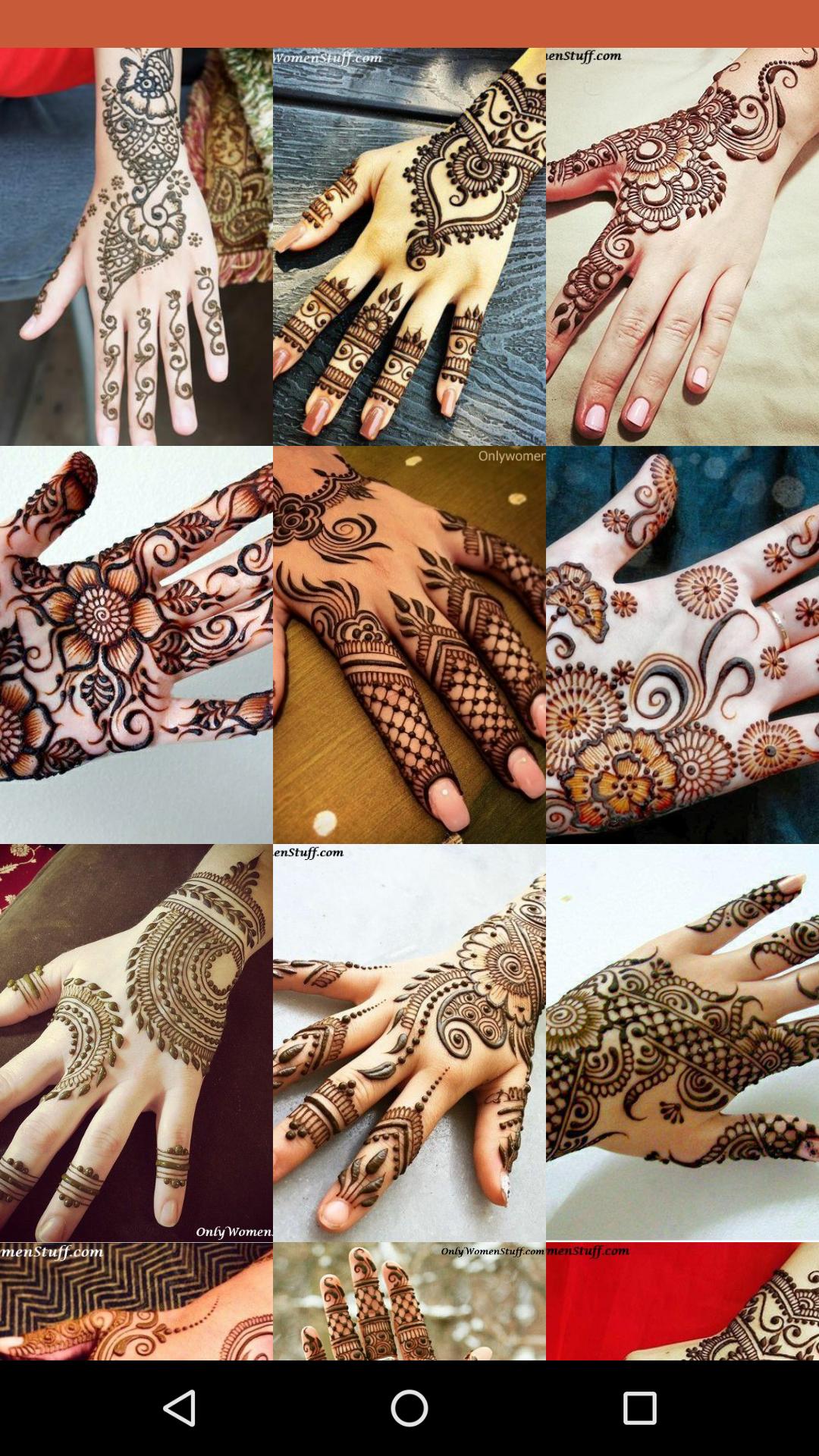 Simple and Easy Mehndi Designs - 2018