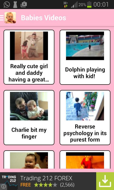Baby Funny Videos for Whatsapp