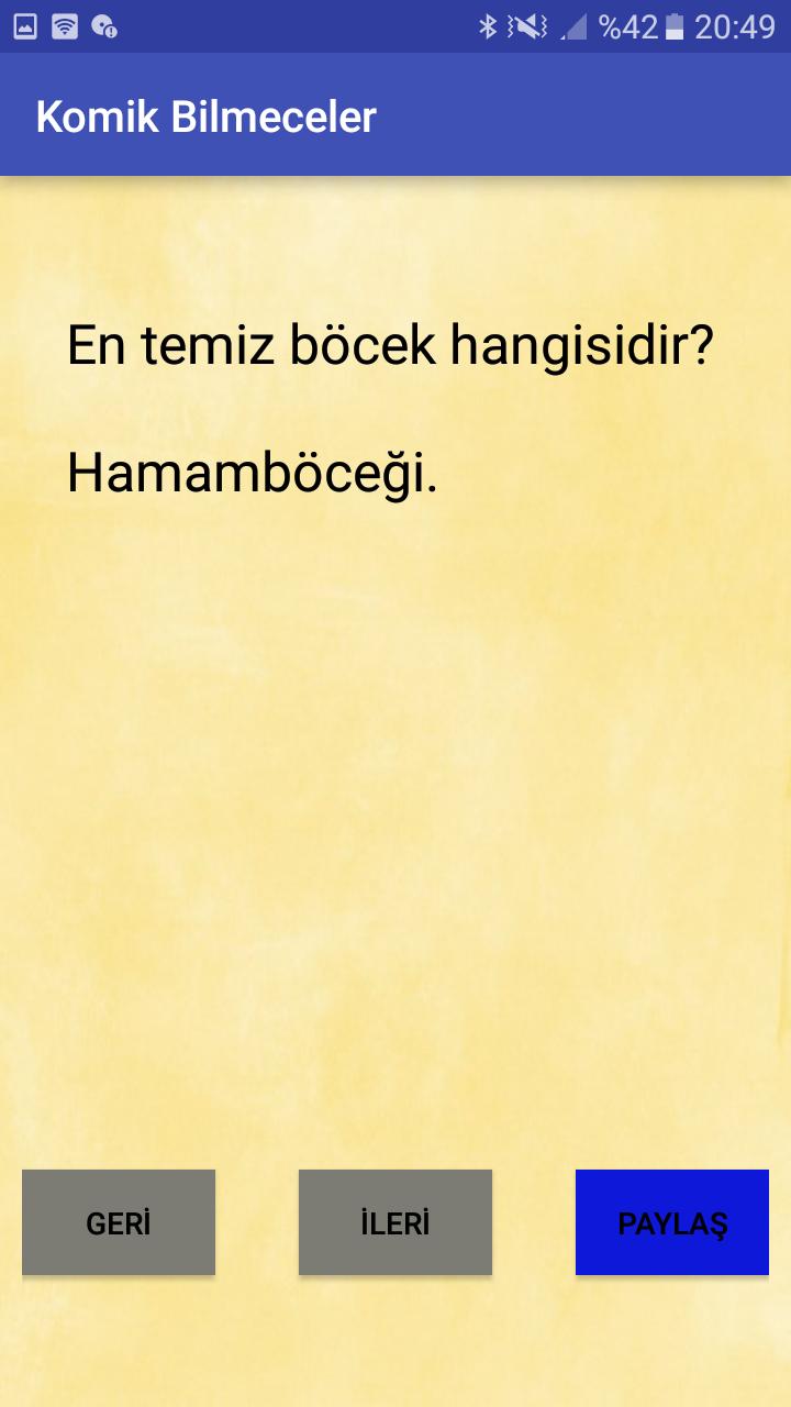 Komik Bilmeceler