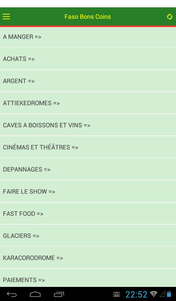 FASO BONS COINS (GOODS PLACES)