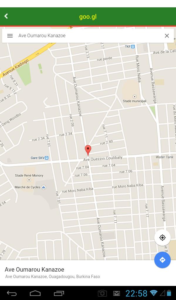 FASO BONS COINS (GOODS PLACES)