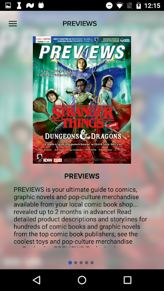 PREVIEWS Publications