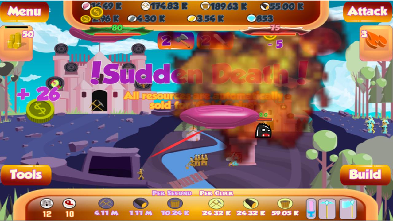 Tap 'n' Build 2 - Free Clicker Defense Game