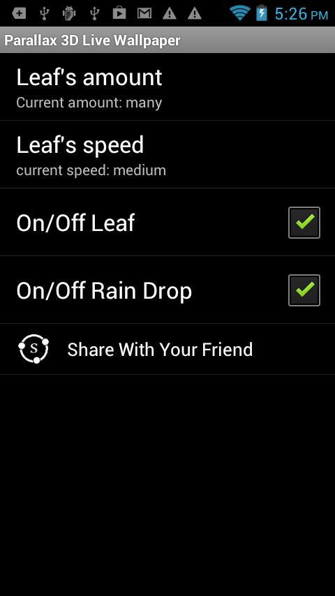 Parallax 3D Live Wallpaper