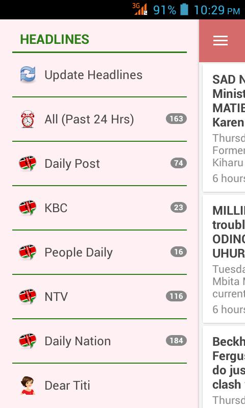 Kenya News App