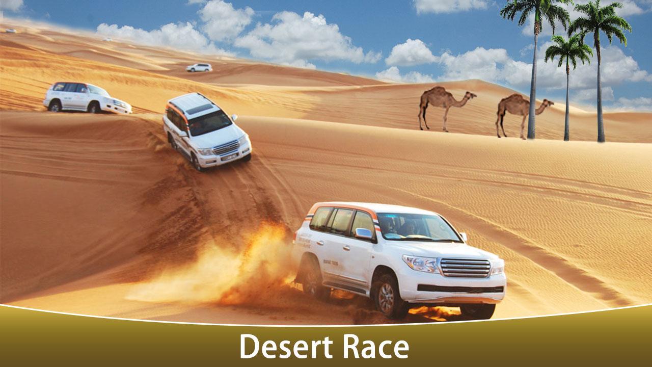 Real Race Desert Jeep Drifting