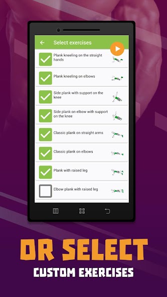 Plank workout BeStronger
