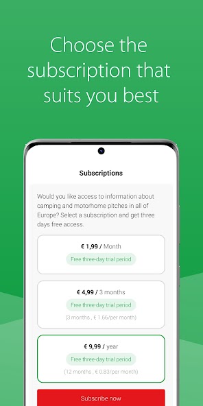 ACSI Campsites Europe