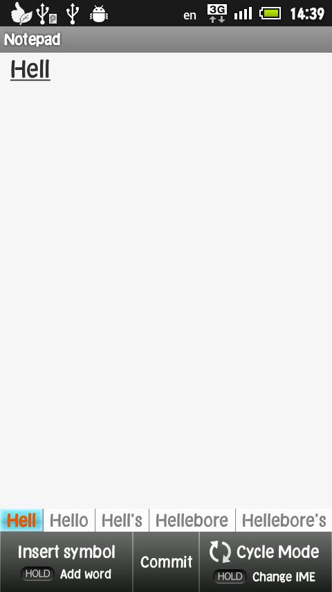 Traditional T9 Keypad IME