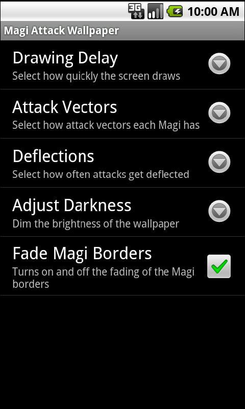 Magi Attack Live Wallpaper