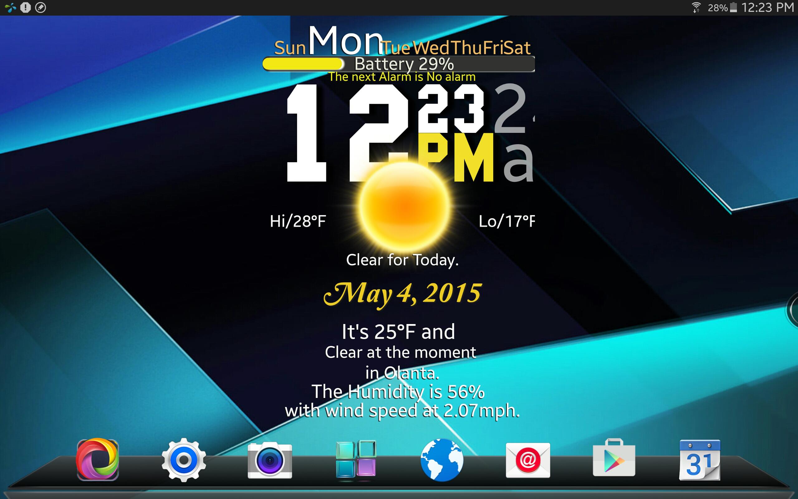 Full Screen UCCW Info Skin