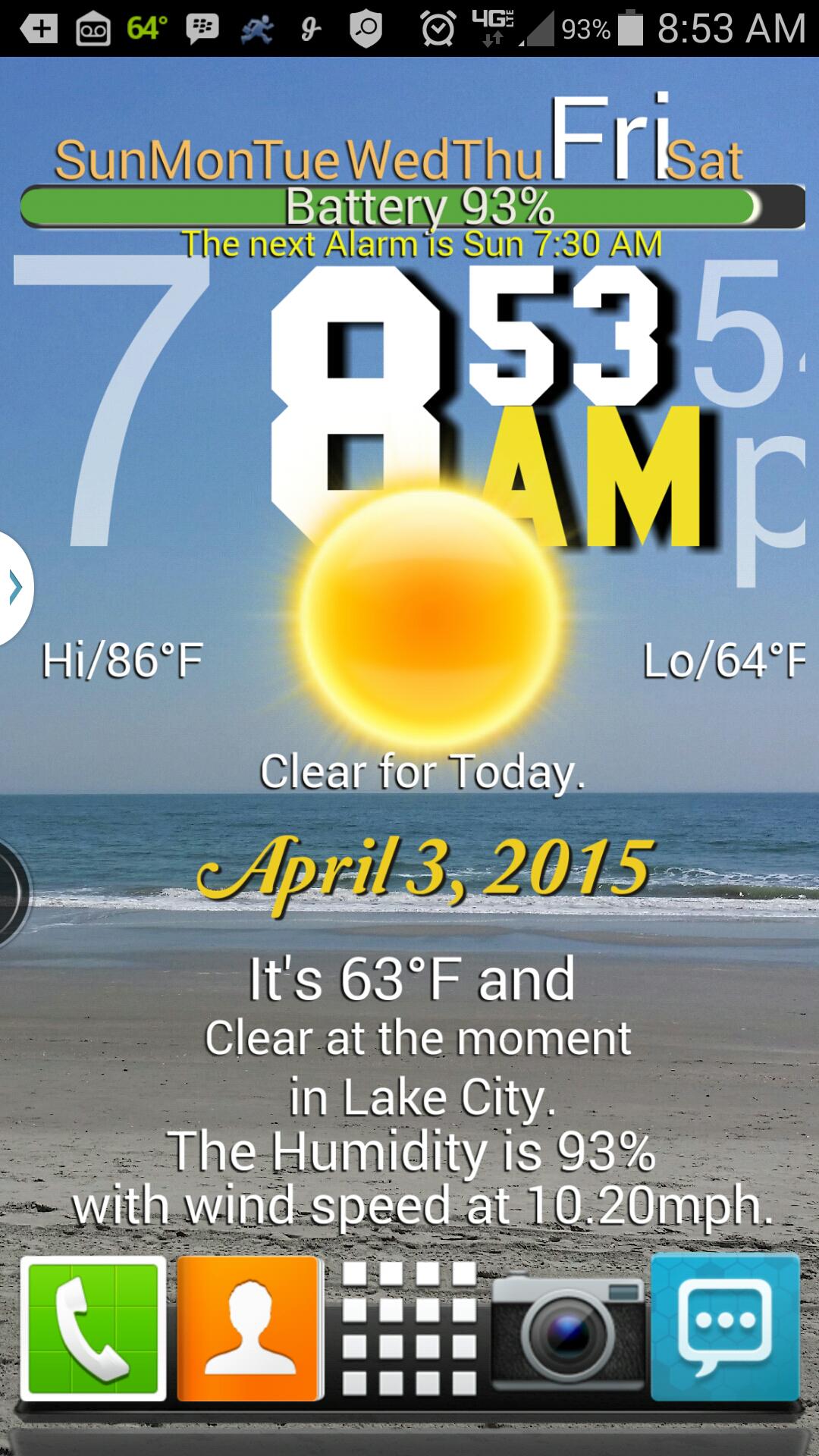 Full Screen UCCW Info Skin