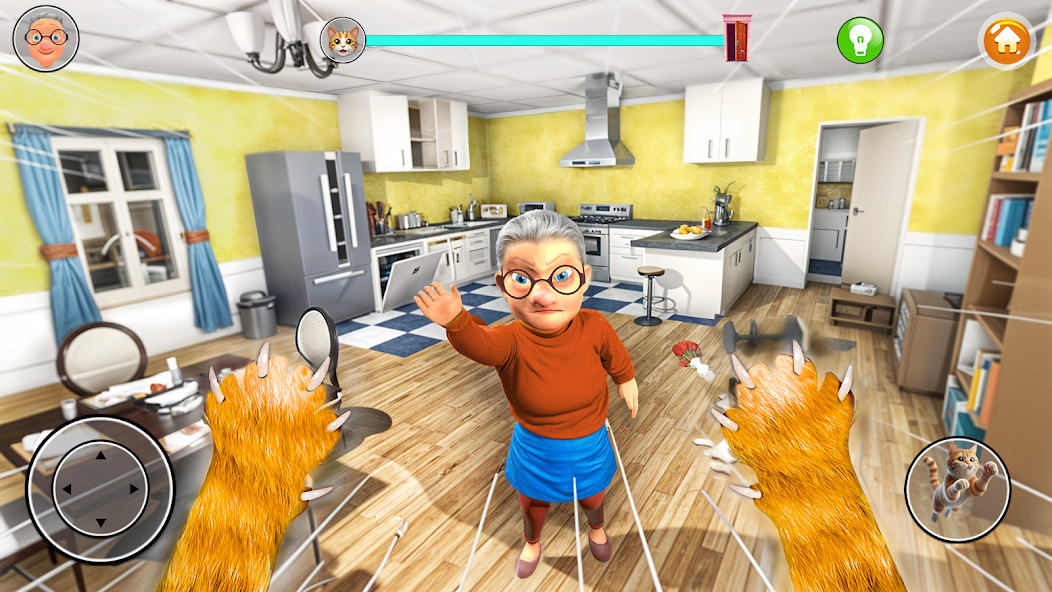 Kitty vs Granny - Cat Sim 3D