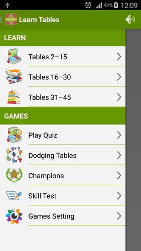 Learn Multiplication Tables