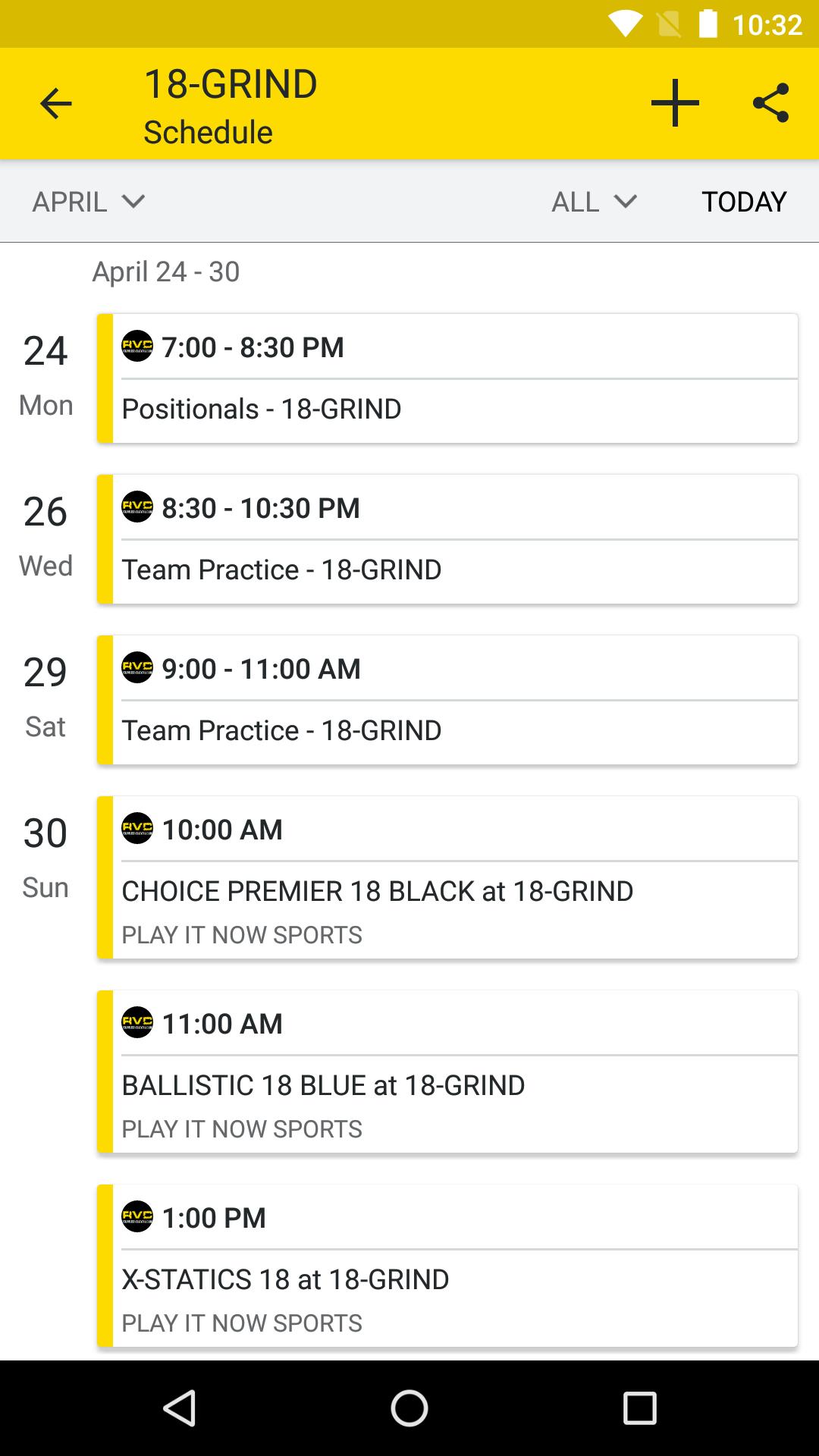 Relentless Volleyball Club