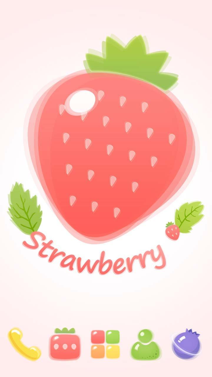 Miss Fruit GO Launcher Theme