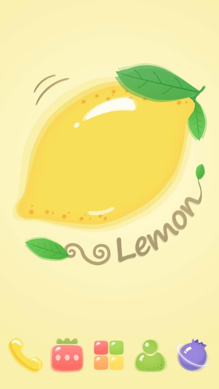 Miss Fruit GO Launcher Theme