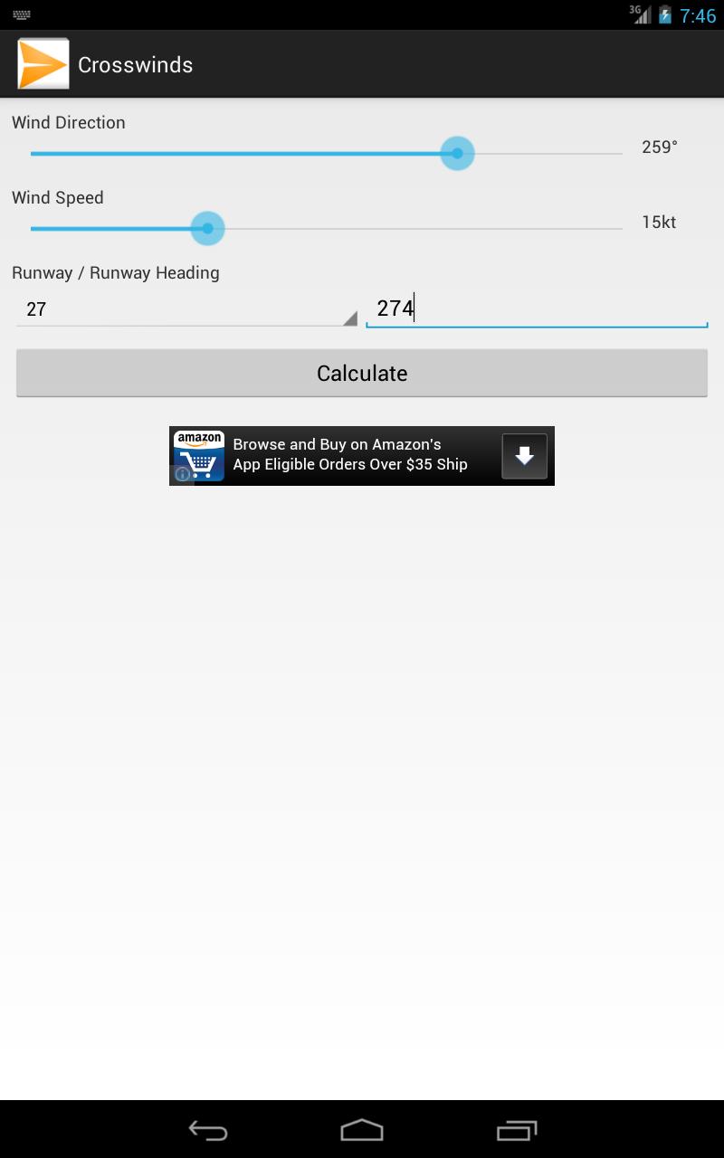 Crosswind Calculator