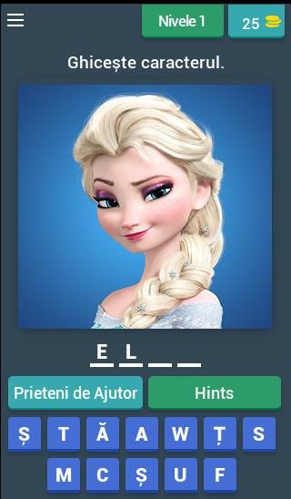 Quiz desene si animatii