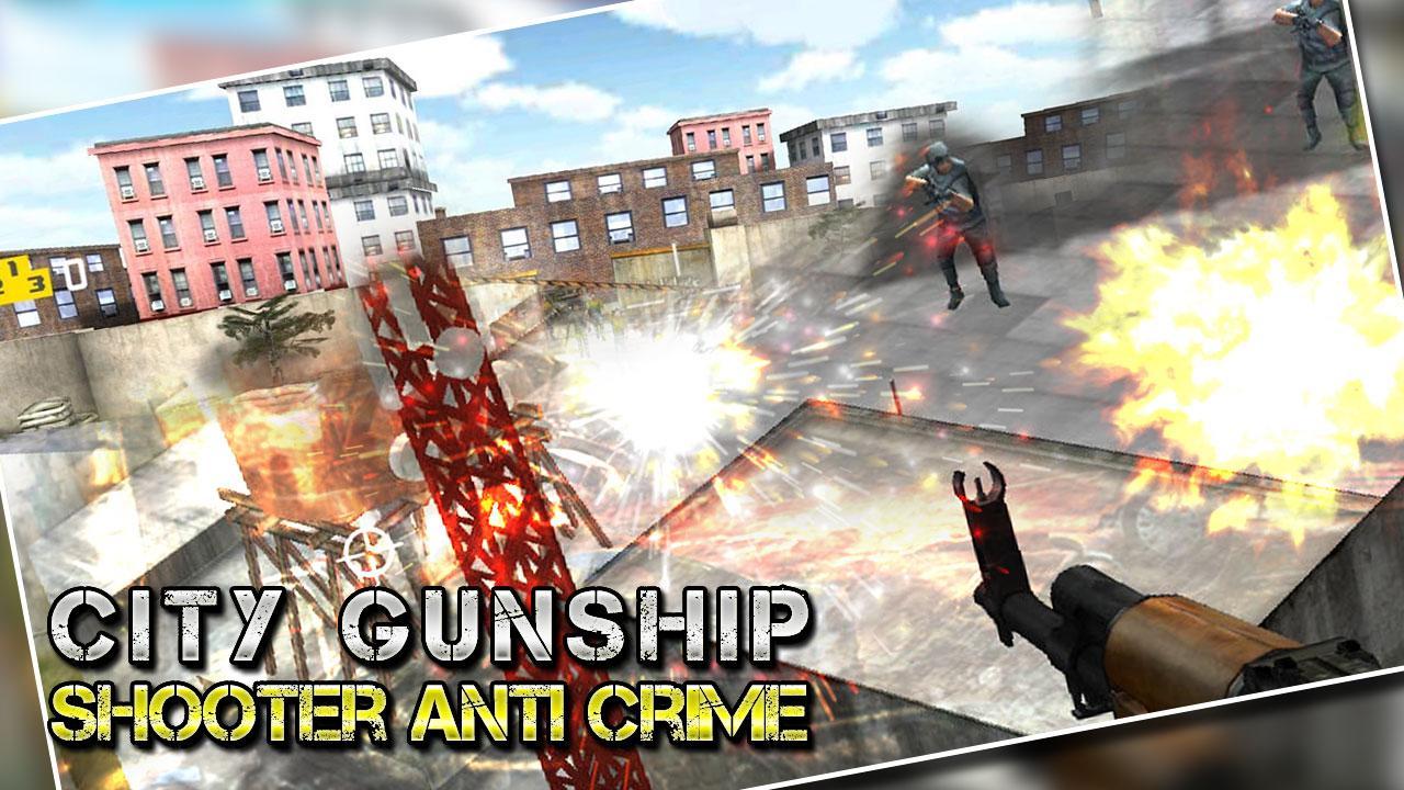 City Gunship Counter Strike 3D