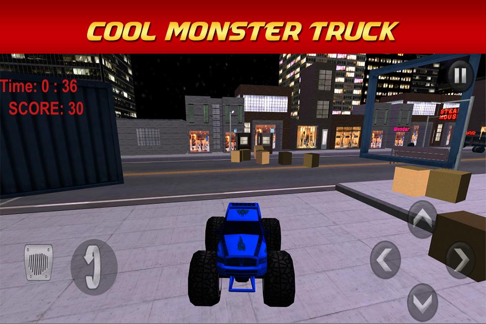 Monster Truck Racing Stunts 3D