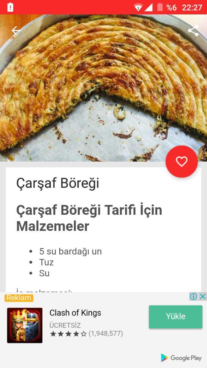 Yeni Yemek Tarifleri