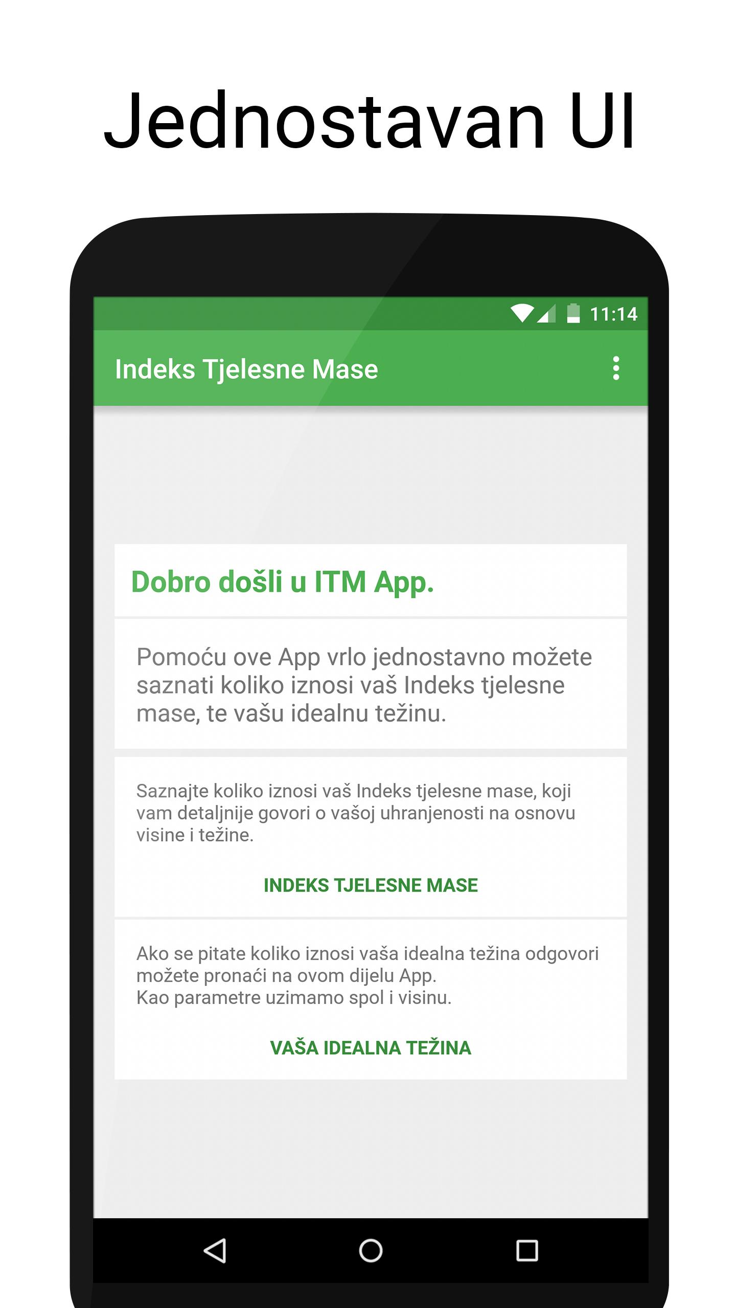 Indeks Tjelesne Mase (BMI)