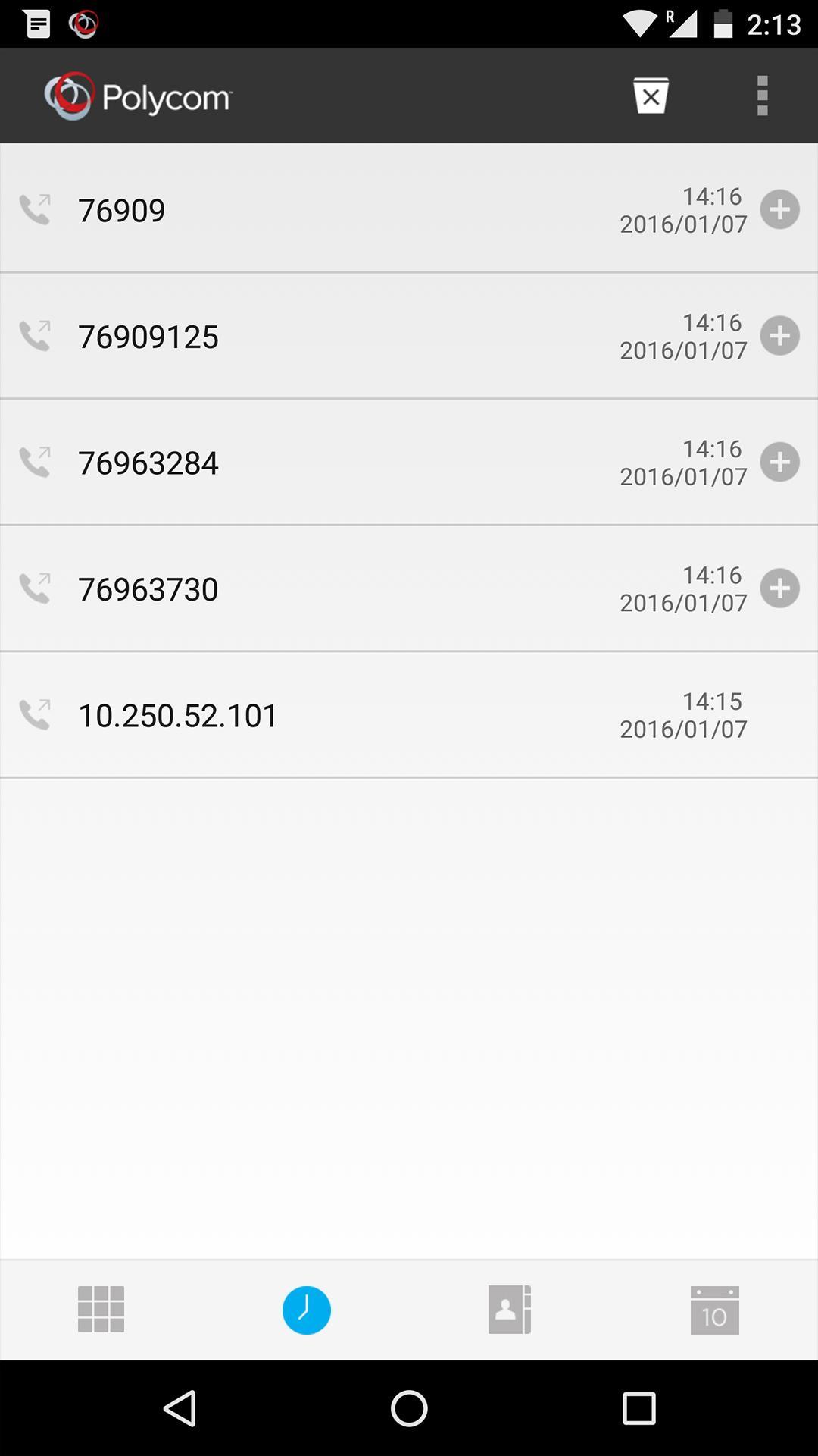RealPresence Mobile - Phone