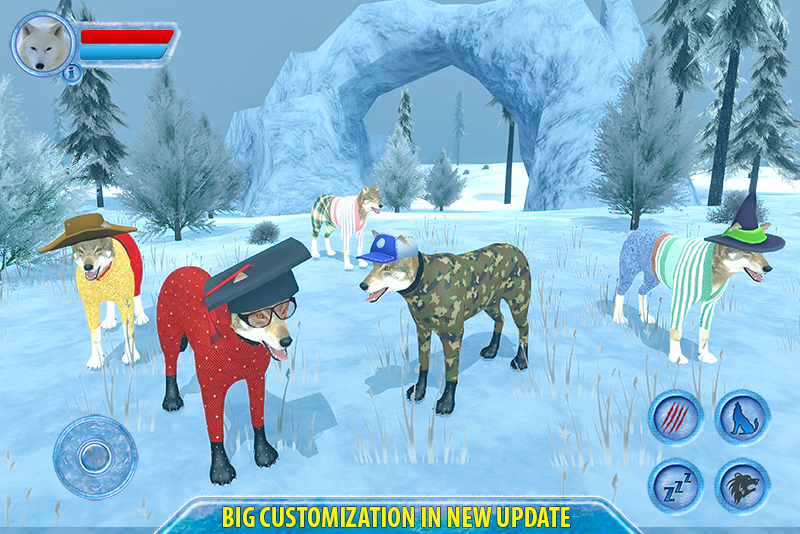 Arctic Wolf Sim 3D