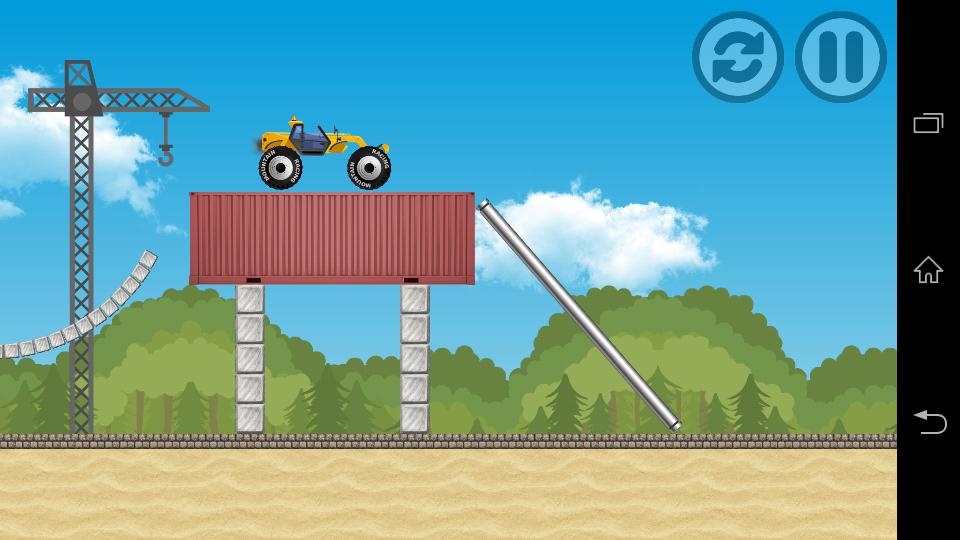 Hill Climb Construction Racing