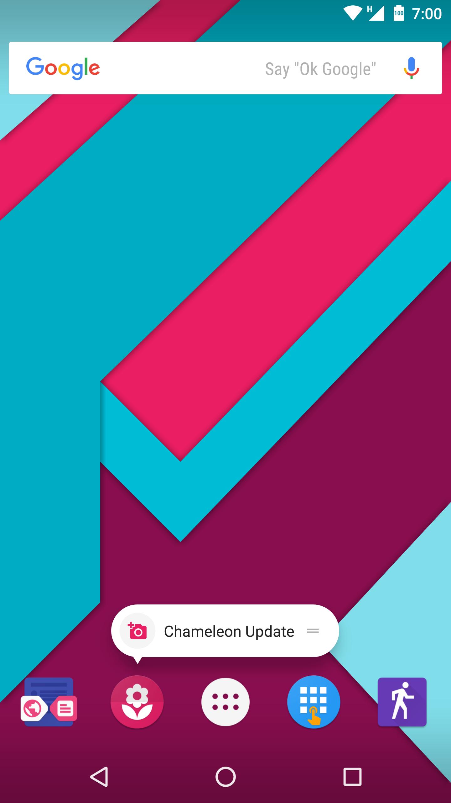 Chameleon Live Wallpaper KLWP