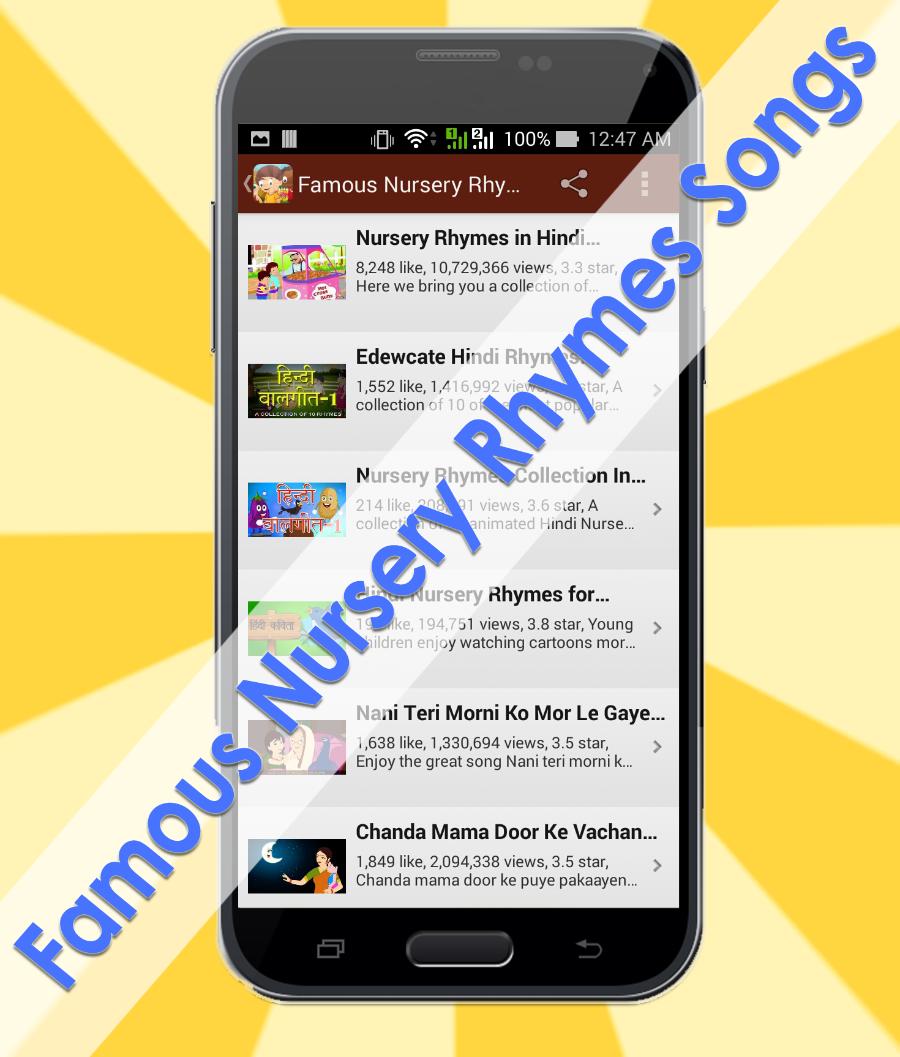 Famous Nursery Rhymes Songs