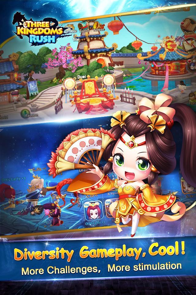 Three Kingdoms Rush-HD