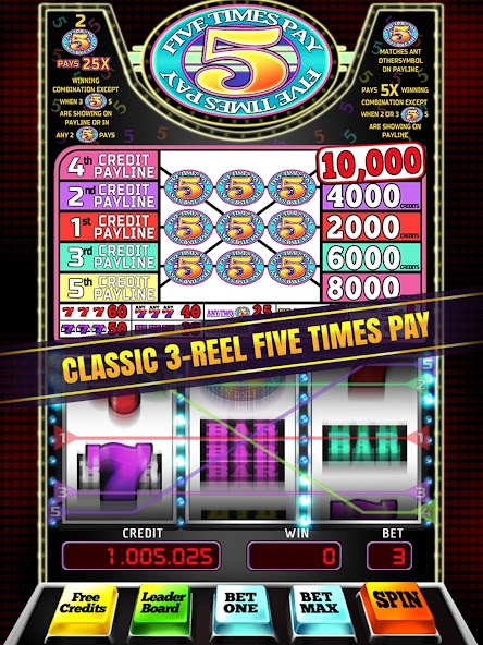 5-Line Slot Machine
