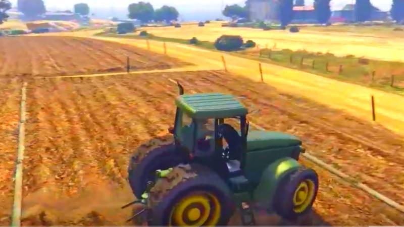 Farming Tractor Driving Game