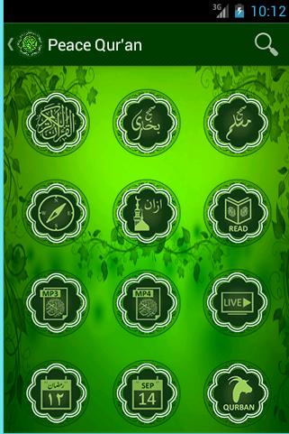 Peace QUR'AN - MP3, MP4, Read