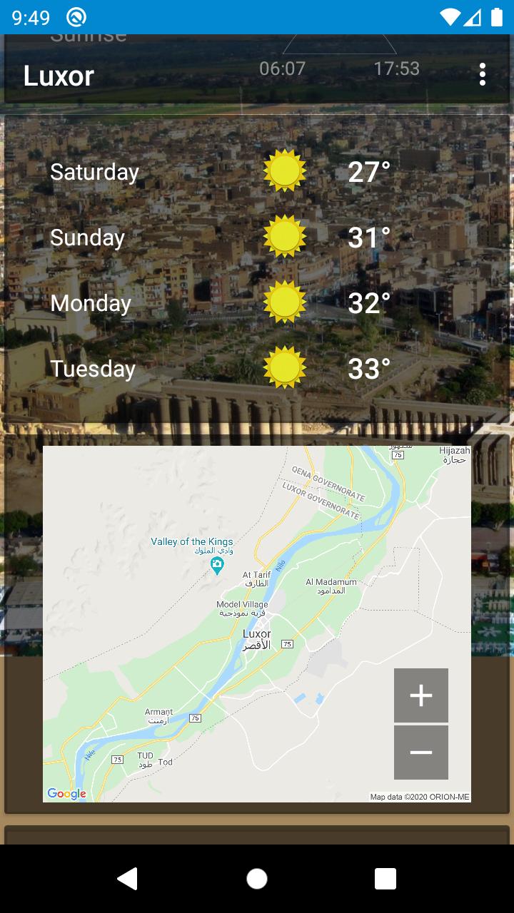 Luxor, EG - weather and more