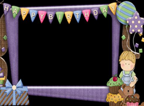 Baby Birthday Frames