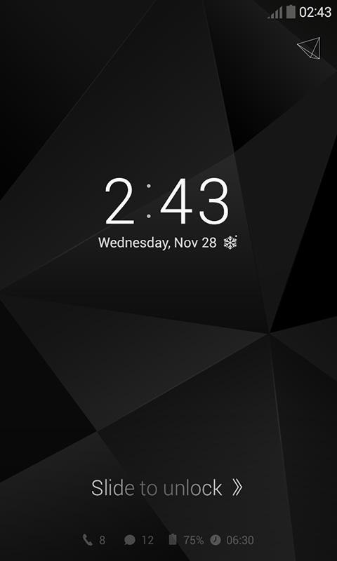 Simple Black Dodol Locker