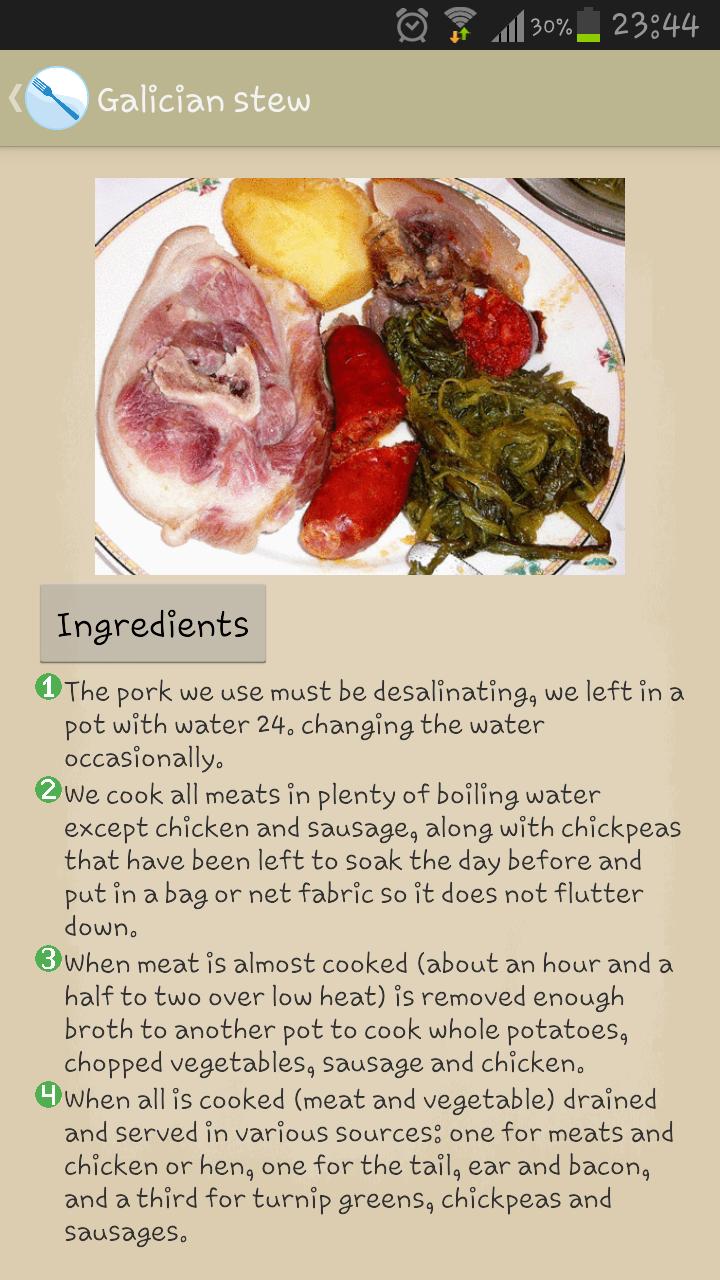 Galician recipes